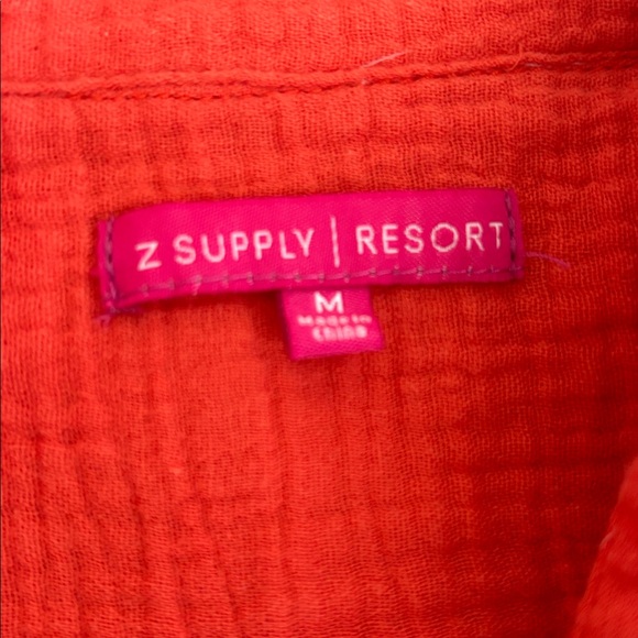 Z Supply Resort blouse size medium
Orange - Picture 3 of 4